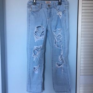 Ripped Denim Jeans, Middle brand